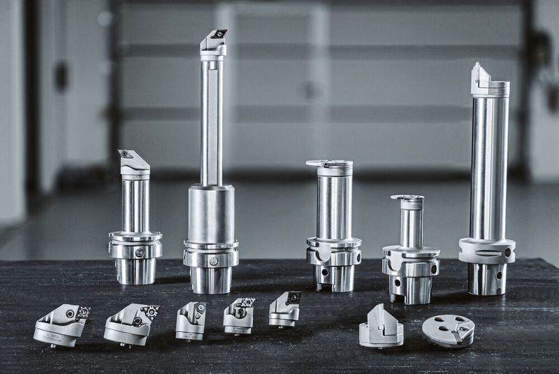 «Maxichange» erhält die Stechfunktion: Ceratizit erweitert das modulare Wechselkopfsystem um die Option zum Stechen beim «Maxichange GX» – zur Innen- und Aussenbearbeitung sowie zur axialen und radialen Bearbeitung. (Bilder: Ceratizit)