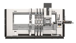 Servo-Produktions- und Montagesystem Bimeric Modular für effiziente Baugruppenfertigung.  (Bihler)