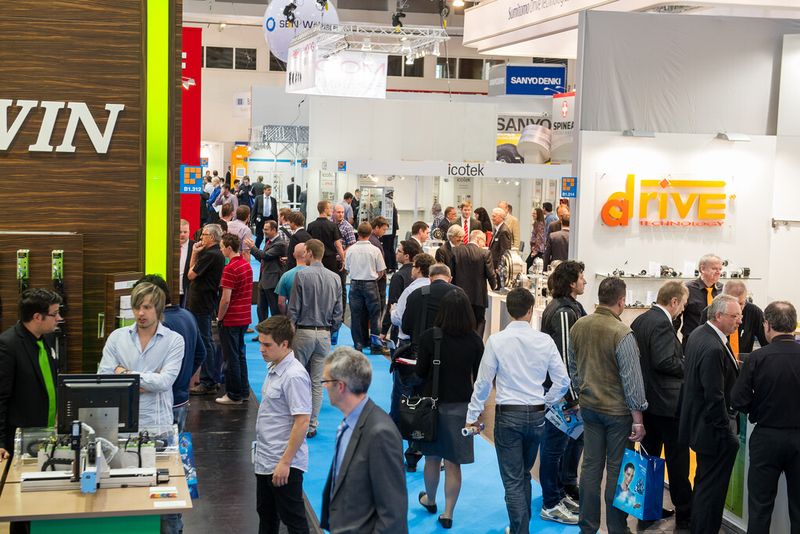 Rückblick: Impressionen von der Automatica 2012. (Bild: Messe München)