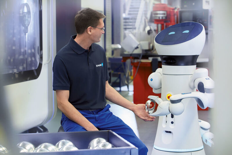 Schunk entwickelt innovative Lösungen zur Zusammenarbeit von Mensch und Roboter. (Schunk)
