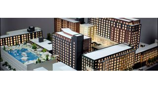 Die Plattform Quickparts liefert dem Unternehmen LGM detailtreue 3D-Teile, aus denen Architekturmodelle für Wohnanlagen entwickelt werden. (Bild: Quickparts)