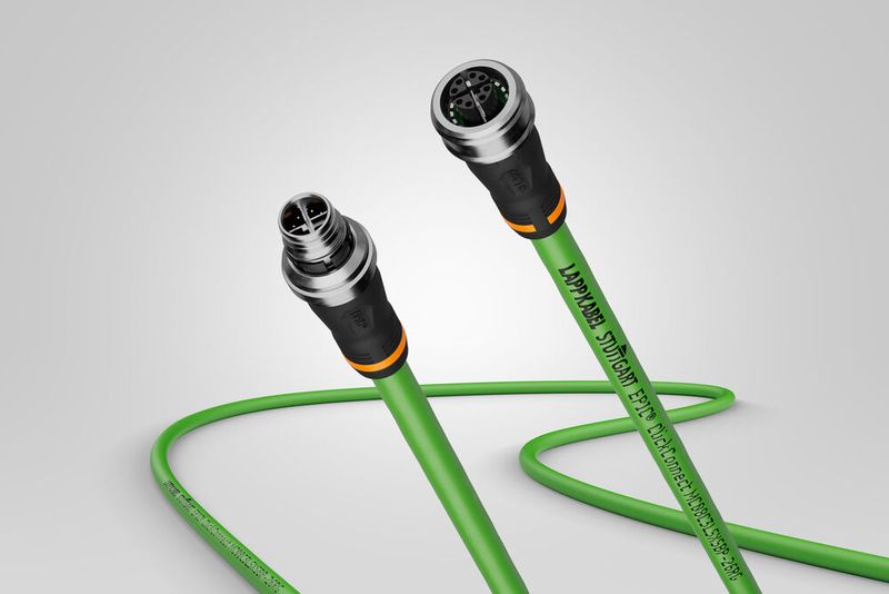 Umfangreiches Produktportfolio zur Verbindungstechnik bei Lapp auf der SPS.(Bild:  Lapp)