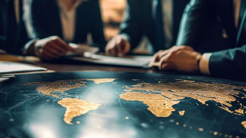 Geopolitische Spannungen wirken sich auf den gesamten Produktlebenszyklus aus. (Bild:  © Oleksii/stock.adobe.com (generiert mit KI))