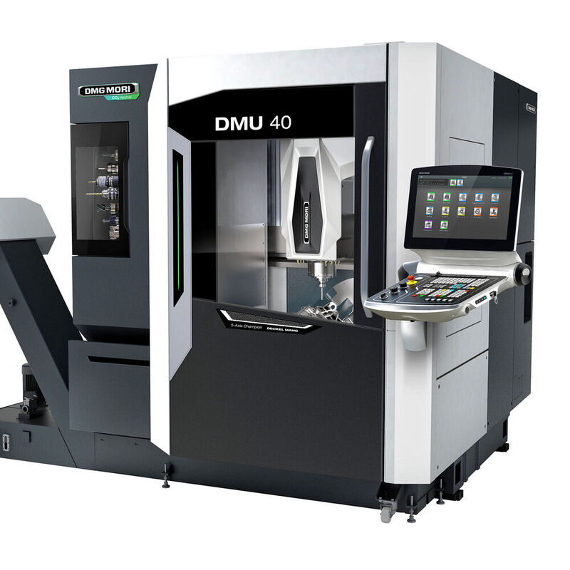 The new DMU 40 is an entry-level 5-axis machining centre.