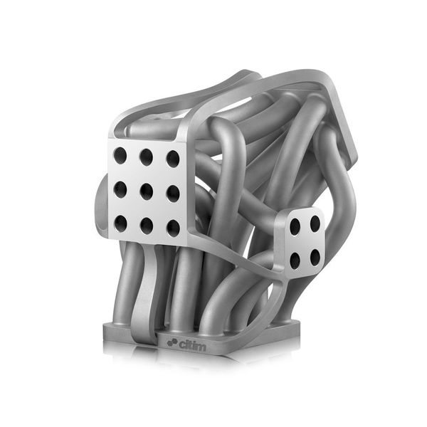 Technologieforum Additive Fertigung: Am Beispiel dieses fiktiven Verteilergehäuses in Aluminiumleichtbauweise zeigt citim die nahezu unbegrenzten Möglichkeiten der additiven Fertigung auf. (Copyright: (c) Liebing-Fotografie.de)