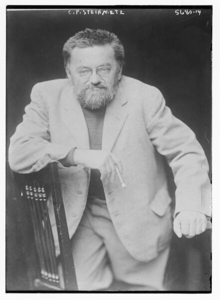 Charles P. Steinmetz im Jahr 1900. (Bild: frei lizenziert)