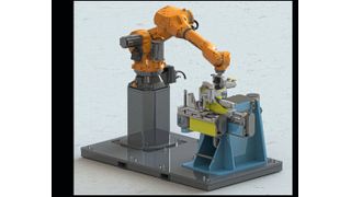 Die Robibend 40 vereine Biegekopf und Robotersystem zu einer vollständig integrierten Einheit.  (Bild: Schwarze-Robitec )