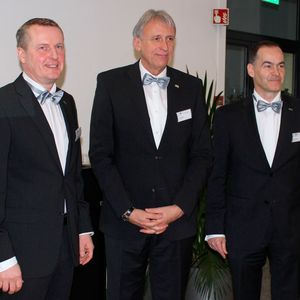 Die Geschäftsleitung Studer und Schaudt Mikrosa (v.l.): Gerd König, Fred Gaegauf und Jens Bleher.