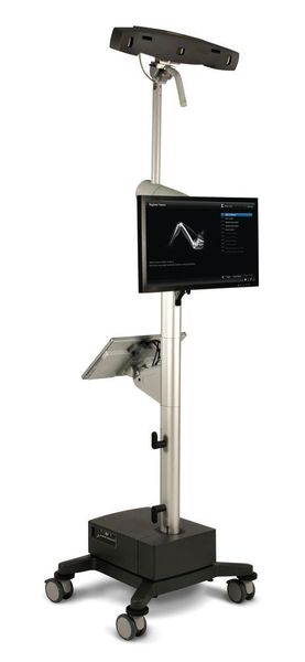 Der Haseke HMA Lift 150 als 360°-Rotationslift kommt in der chirurgischen Navigation zum Einsatz und lässt seine bis zu 10kg schwere Last auf jedem Punkt des Kreisbogens ohne aussenliegendes Gegengewicht „schweben“.  (Haseke)