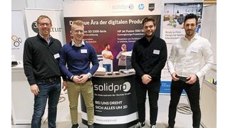 Den ersten gemeinsamen Auftritt in Sachen Postprocessing hatten Solidpro und Dyemansion auf dem AM-Forum in Berlin. (Dyemansion)