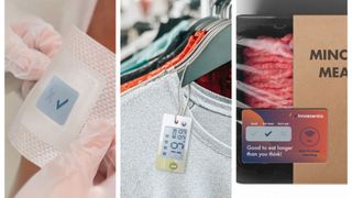 Dynamische und flexible Anwendungsmöglichkeiten der Ynvisible E-Paper-Displays im Bereich der Medizin, Mode- und Lebensmittelbranche. (Bild: Ynvisible)