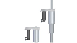 Der vierstufige Teles­kopaktor sorgt für 386 % Raumgewinn. (A. Mannesmann)