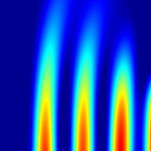 Ausbreitung der Terahertz-Wellen im ionisierten Gas in einem magnetischen Feld von 178 Tesla.