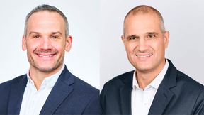 Mard Dando (l.) ist nun als General Manager EMEA bei Suse tätig. Frank Feldmann übernimmt die Rolle des Chief AI and Strategy Officer. (Bild: Suse)