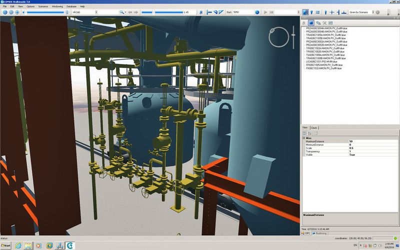 Mit der Simulationssoftware Simit erstellte Sedin einen digitalen Zwilling der Anlage, die damit vor
der realen Inbetriebnahme zunächst virtuell getestet werden konnte. (Siemens)