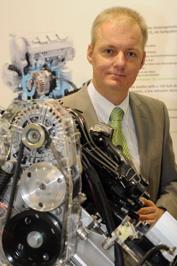 Valeo SAS: Kai Dohrendorf  „Mit unserem Start-Stop-System leisten wir einen aktiven Beitrag zur Senkung der weltweiten CO2 Emmisionen“. (Archiv: Vogel Business Media)