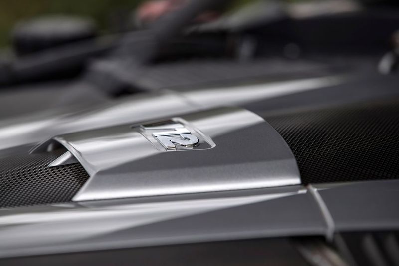 Dennoch der Vollständigkeit halber: Unter der Haube arbeitet ein sechs Liter großer V12 mit 630 PS und gewaltigen 1.000 Nm Drehmoment. (Daimler)