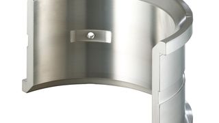 Gleitlagerschale aus hochfestem Weißmetall ZOLLERN WM 2020-pro (Bild: Zollern)