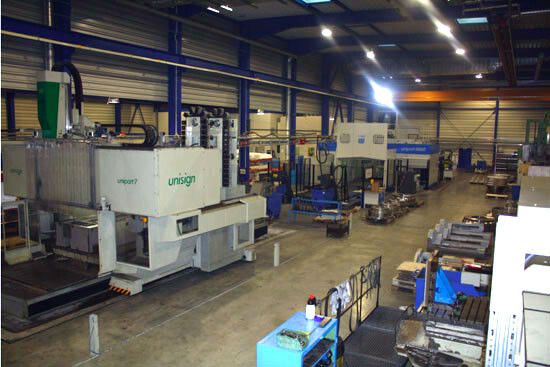 Großmechanikhalle bei Gemag. (Bild: Gemag)