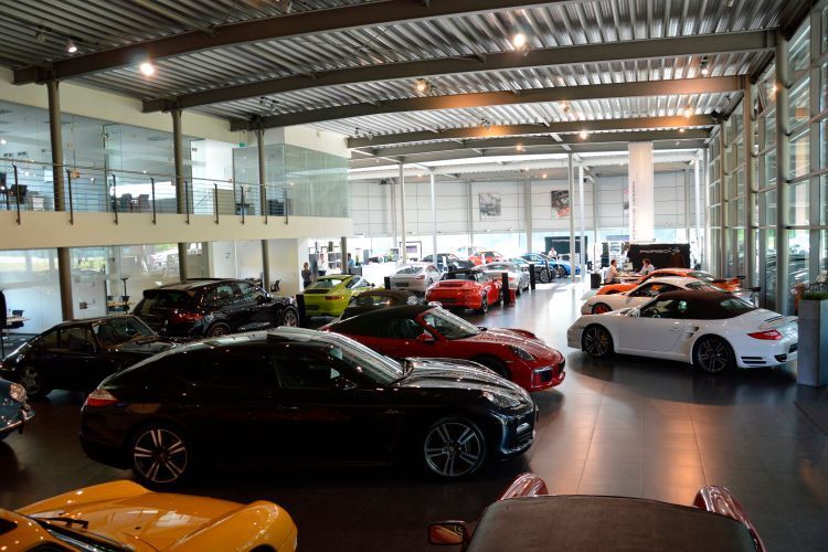 Zwei Drittel der Verkaufsanbahnungen erfolgen beim Porsche-Zentrum Bensberg online. (Foto: Achter)