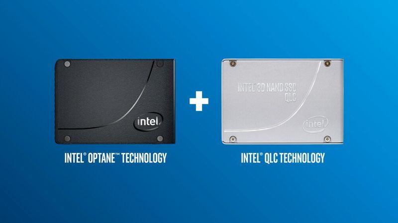 Für Intel ist ein Optane-Drive die optimale Ergänzung zu einer QLC-Flash-SSD. (Intel)