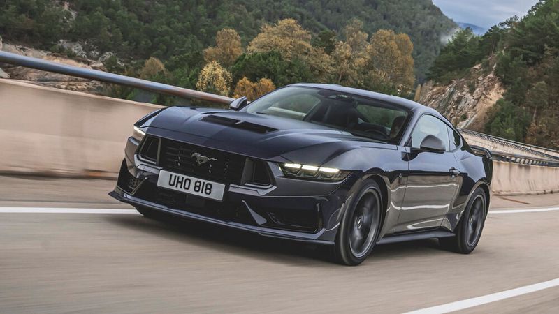 Der neue Ford Mustang in der Variante „Dark Horse“. (Bild: Ford)