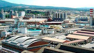 Solvay's soda ash plant in Rosignano, Italy (Solvay)