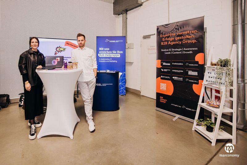 Impressionen der marconomy B2B Marketing Days 2023 (Bild: www.bkfotofilm.de – marconomy)