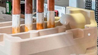 Rheinmetall und Huayu  haben ein neues Niederdruck-Sandgießverfahren entwickelt. (Rheinmetall Automotive)