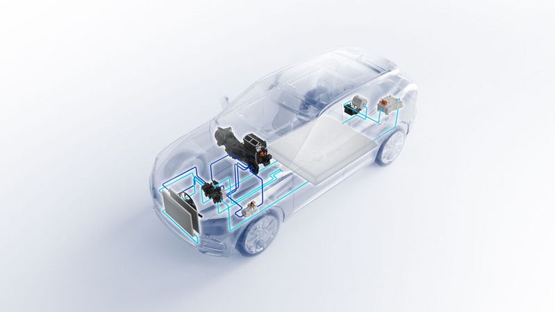 E-Antriebe und ihre Einzelkomponenten haben einen sehr hohen Bedarf an Kühlen und Heizen. Das Wertschöpfungspotenzial für Thermomanagement ist laut Mahle im Vergleich zum verbrennungsmotorischen Antrieb etwa dreimal so hoch. E-Antriebe und ihre Einzelkomponenten haben einen sehr hohen Bedarf an Kühlen und Heizen. Das Wertschöpfungspotenzial für Thermomanagement ist laut Mahle im Vergleich zum verbrennungsmotorischen Antrieb etwa dreimal so hoch.