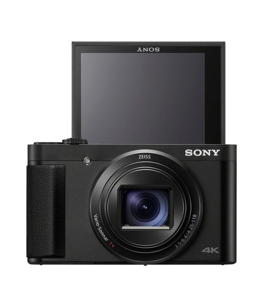 Der LCD-Bildschirm lässt sich um 180 Grad drehen. (Sony)