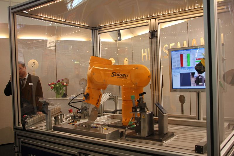 Impressionen von der Intec 2015 in Leipzig. (Sonnenberg)