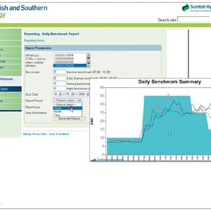 Im Kundenportal von SSE können Firmen ihre bisherigen Energiekosten vergleichen.