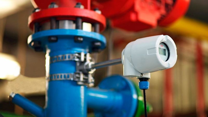 Der nicht-invasive Temperatursensor NiTemp bietet eine einfachere und sichere Methode zur Messung der Prozesstemperatur: weder das Herunterfahren der Anlage, noch die Öffnung des Prozesses oder die Installation eines Schutzrohrs sind dafür notwendig.  (ABB)