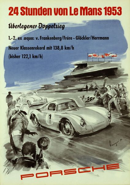 Frühe Rennerfolge waren extrem dienlich für den Verkauf der Modelle der noch jungen Marke. (Bild: Porsche)