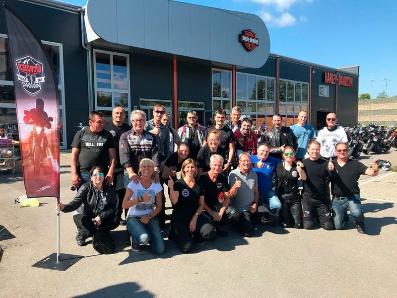 Die BITRIDER kurz vor der Abfahrt – los geht's. (Vogel IT-Medien GmbH)