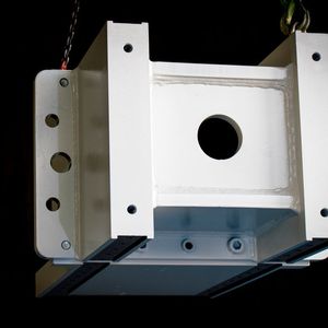 Schweißbaugruppe der Karl Krämer Maschinenfabrik: Die Berghoff-Tochter fertigt Strukturteile und tragende Komponenten, die komplexe Module zusammenhalten, und übernimmt auch Montage und Versand.