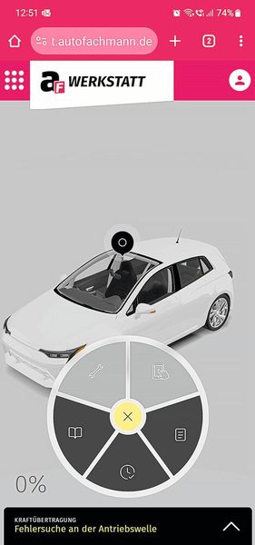 Mittels responsiver Darstellung ist die Werkstatt auch auf dem Smartphone geöffnet. (Bild: autoFACHMANN)