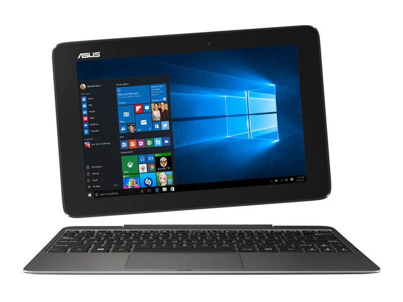 Das Transformer Book T100HA ist der Nachfolger des erfolgreichen T100. Das neue Tablet mit Andocktastatur ist schlanker, schneller und genügsamer geworden. (Bild: Asus)
