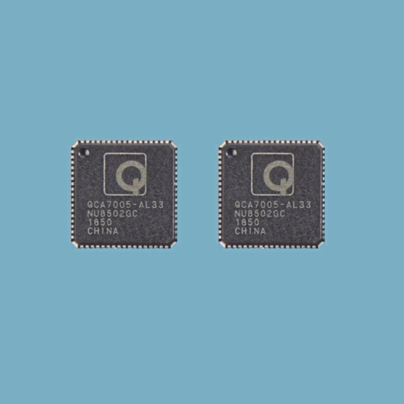 Der PLC-Chip QCA7006AQ: basiert auf der QCA700x-Familie von Qualcomm, die weltweit in Elektrofahrzeugen und Ladestationen eingesetzt wird. 