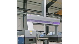 Die Koordinatenmessmaschine wiegt etwa so viel wie drei Elefanten.  Bild: Mitutoyo (Archiv: Vogel Business Media)