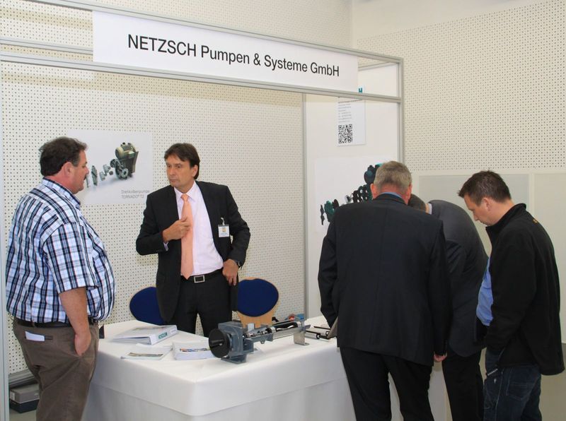 Bild vom Stand von Netzsch Pumpen & Systeme. (Bild: PROCESS)