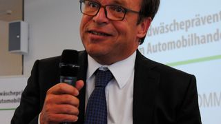 Andreas Glotz, Geschäftsführer der Deutschen Gesellschaft für Geldwäscheprävention. (Bild: Baeuchle)