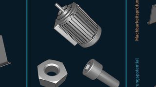 Digitalisierung in der Blechbearbeitung: Jetzt auch Baugruppen mit bis zu 25 Einzelteilen automatisiert und KI-basiert in die Plattform-App auf Machbarkeit und Optimierungspotenzial prüfen. (Bild: Optimate)