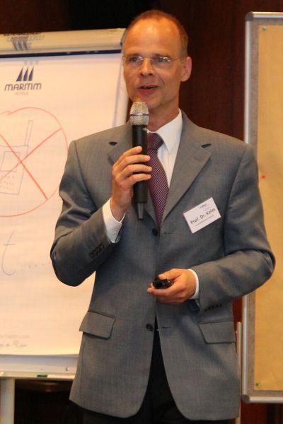 „Zu einer erfolgreichen Innovation gehört nicht nur gute Technologie, sondern auch ein überzeugender Einfluss auf den Krankheitsverlauf“, Prof. Dr. Malte Kelm, Direktor der Klinik für Kardiologie, Pneumologie und Angiologie am Universitätsklinikum Düsseldorf (Bild: BVMed)