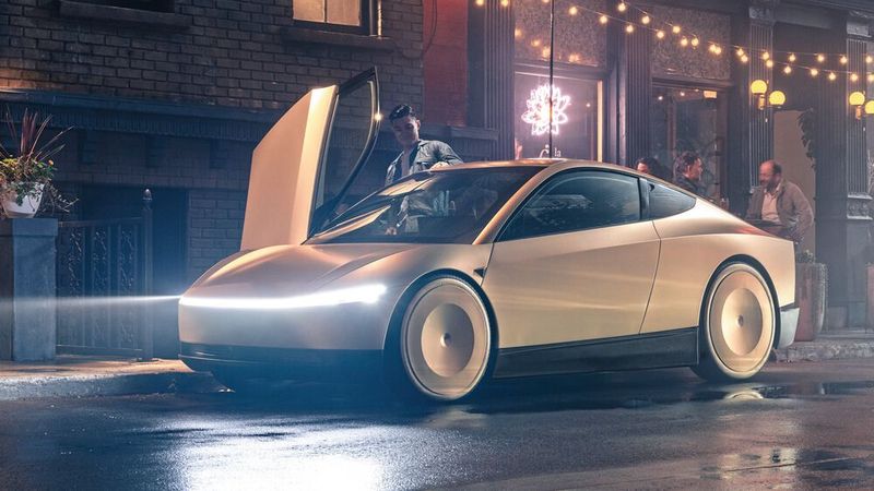 Tesla hat mit dem  „Cybercab“ viel vor. Als Markennamen lässt sich der Begriff bislang aber nicht schützen.(Bild:  Tesla Motors)