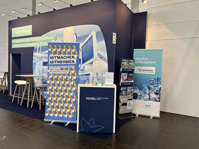 ... war ebenfalls mit einem Stand vertreten. (Bild: Engelke – VCG)