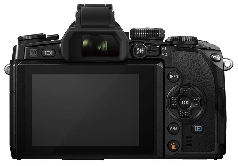 Das schwenkbare LC-Display misst drei Zoll in der Diagonale und hat eine Auflösung von 1.037.000 Punkten. (Bild: Olympus)