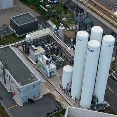 Oprócz produkcji ekologicznego wodoru projekt H2future-Follow-Up coraz bardziej koncentruje się obecnie na jego przetwarzaniu i dostarczaniu na potrzeby zastosowań przemysłowych. (Źródło:Związek)
