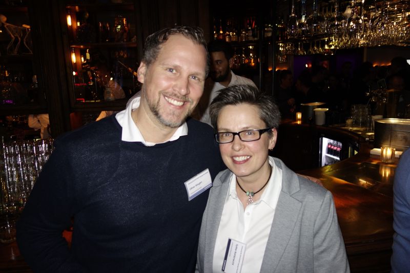 Oliver Rösgen, Samsung, mit Sylke Rohbrecht, ALSO. (Bild: IT-BUSINESS)